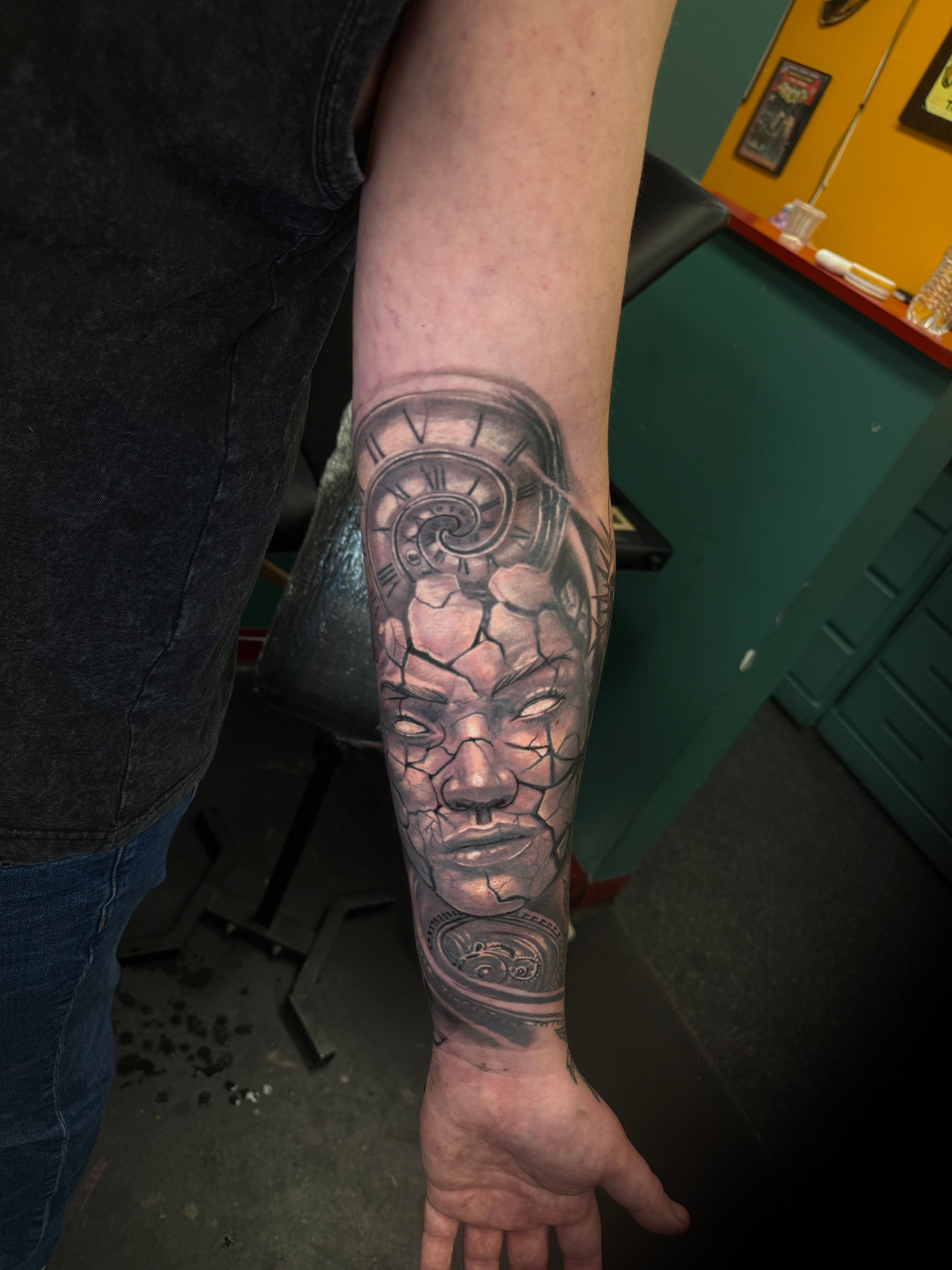 The Clockwork Soul: A Surrealist Portrait Collaboration with Jay