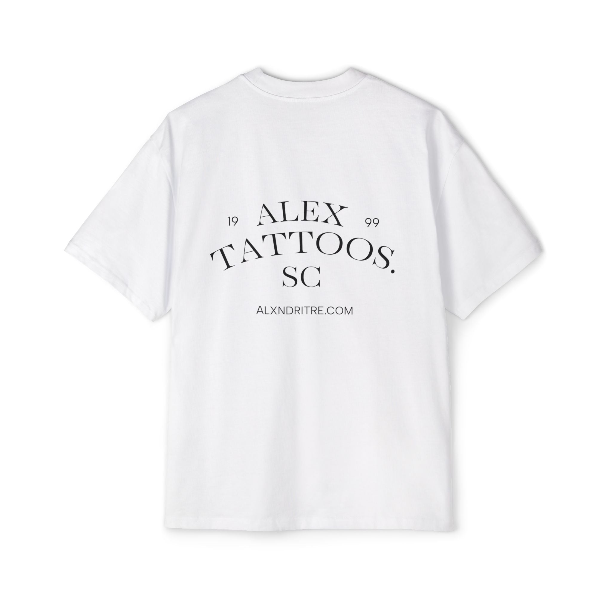 Tiger Tattoo Shop Tee — "Bad Ass Tattoos" AlexTattoos.SC Graphic T-Shirt
