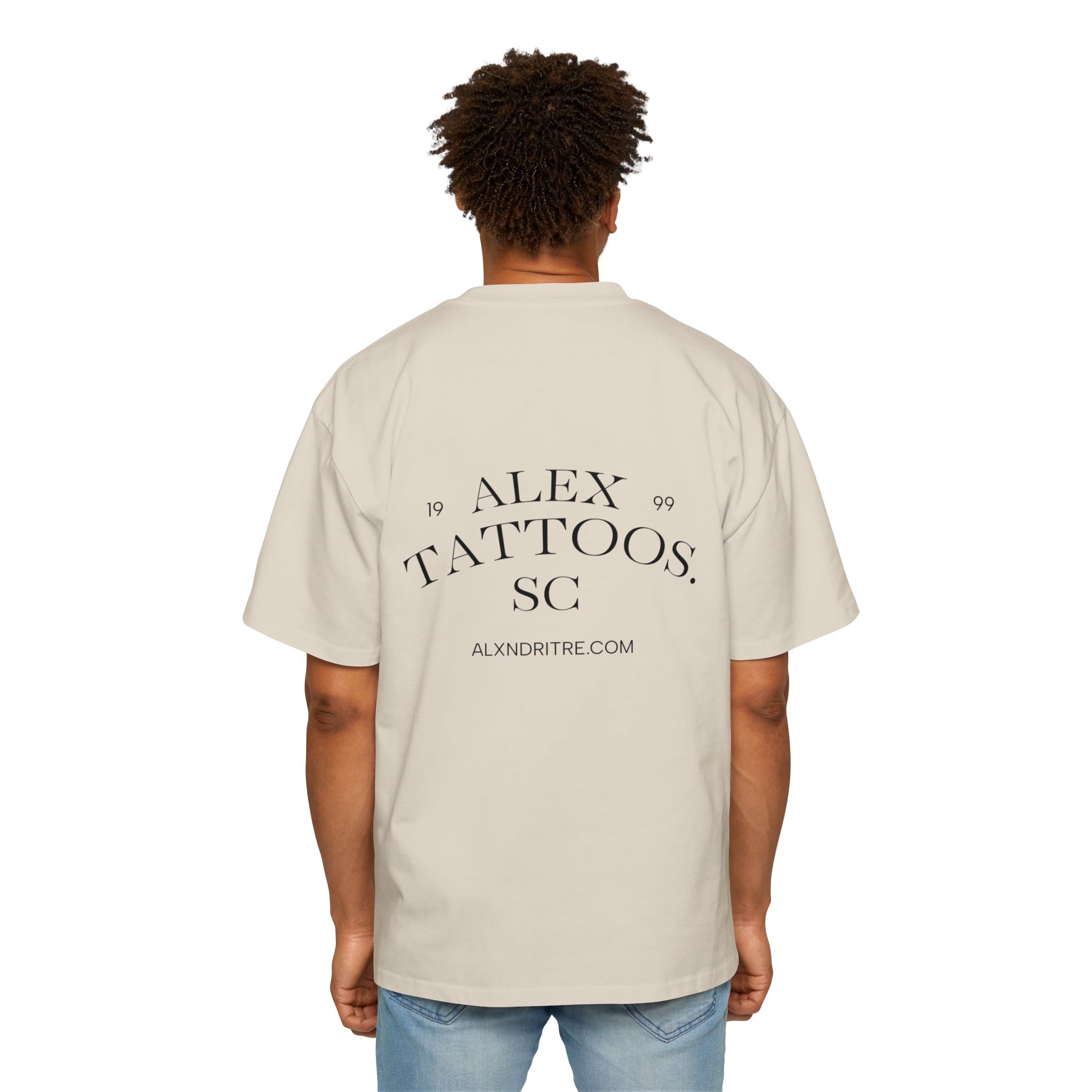 Tiger Tattoo Shop Tee — "Bad Ass Tattoos" AlexTattoos.SC Graphic T-Shirt
