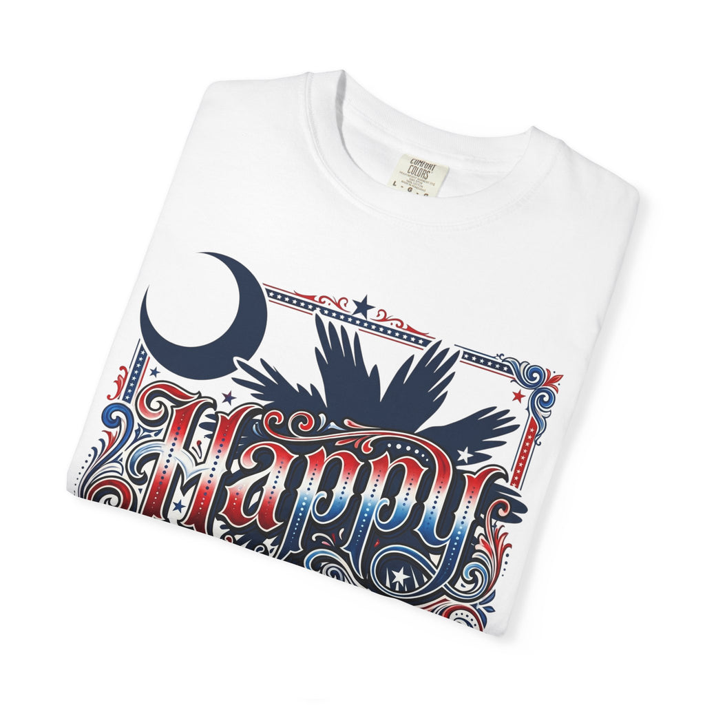 4th of July T-Shirt – Vintage Patriotic "Happy 4th of July" Graphic Tee