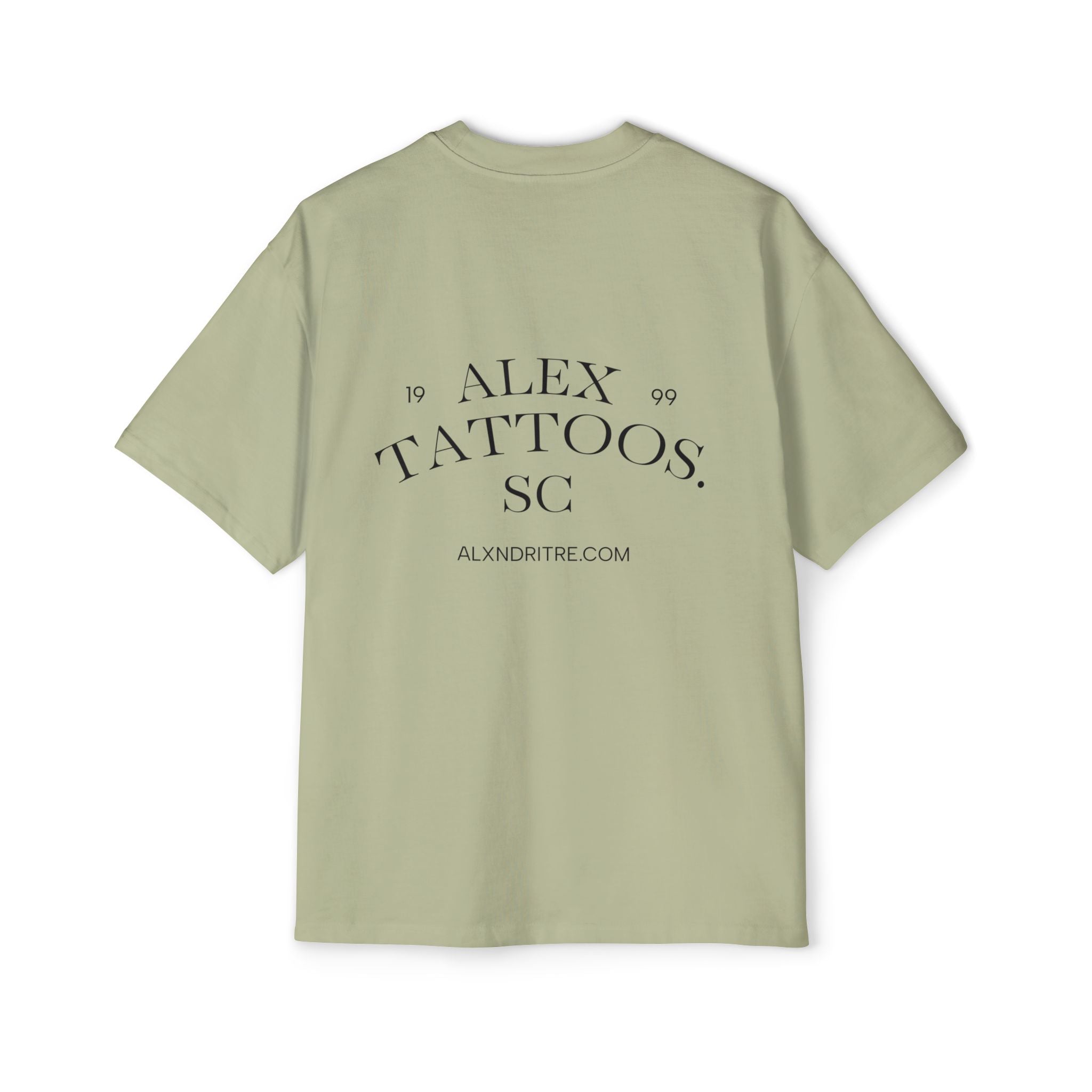 Tiger Tattoo Shop Tee — "Bad Ass Tattoos" AlexTattoos.SC Graphic T-Shirt