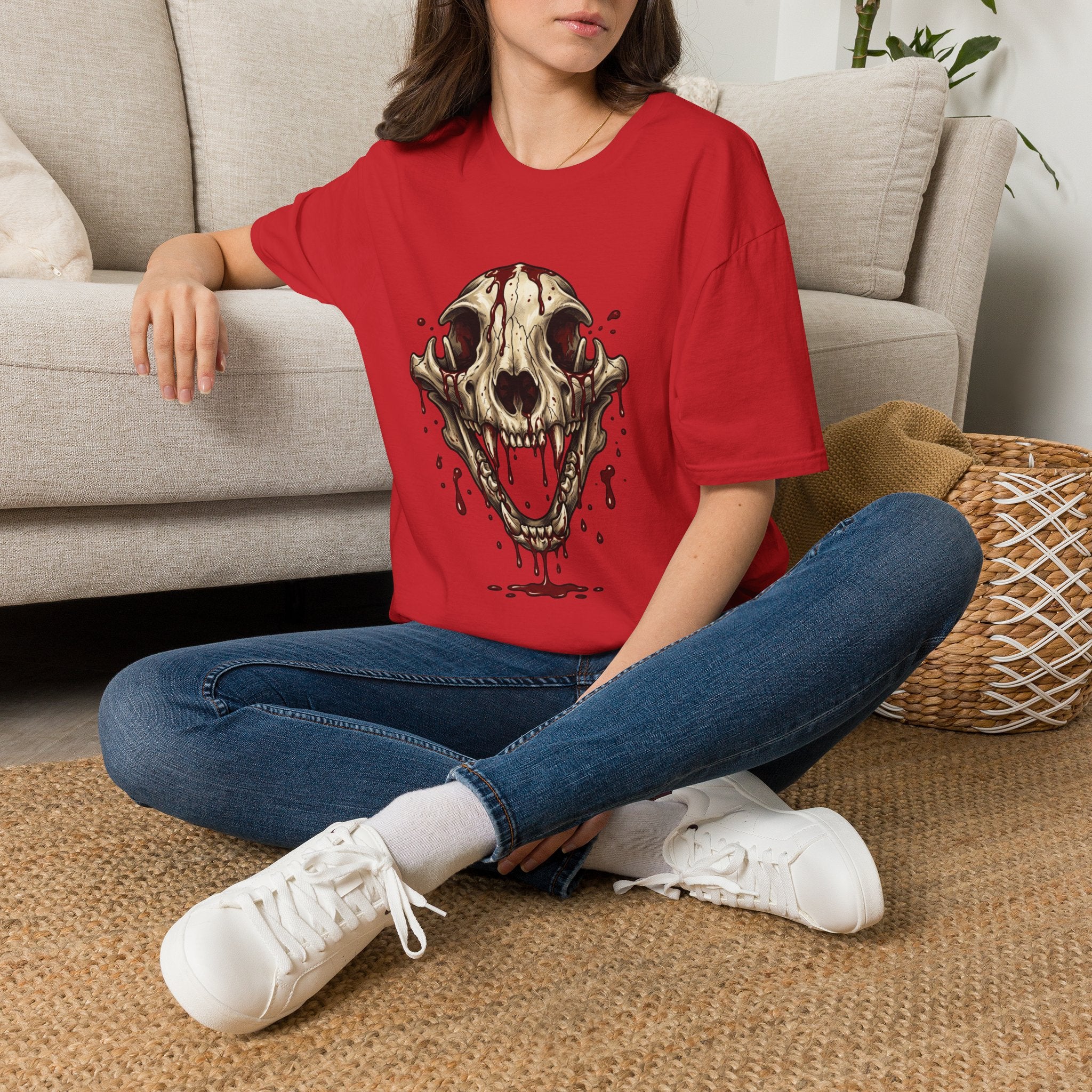 TIGER SKULL TSHIRT
