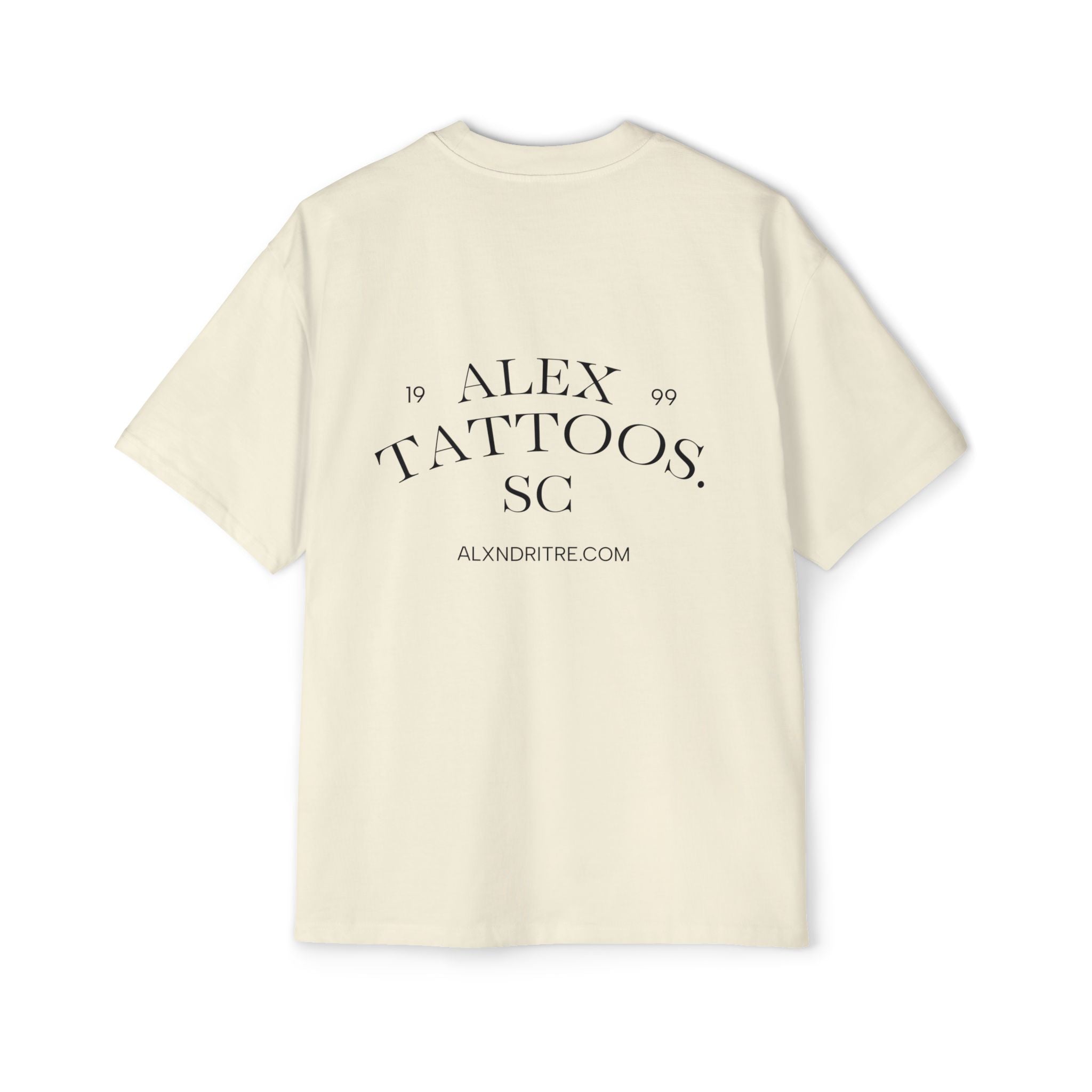 Tiger Tattoo Shop Tee — "Bad Ass Tattoos" AlexTattoos.SC Graphic T-Shirt