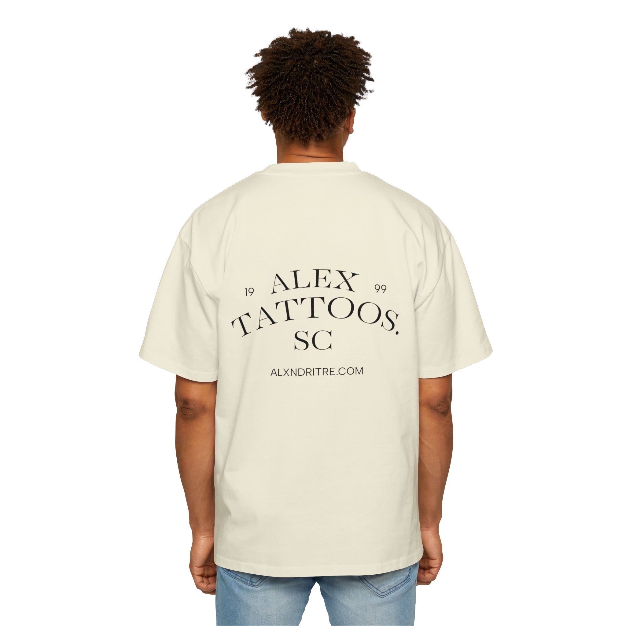 Tiger Tattoo Shop Tee — "Bad Ass Tattoos" AlexTattoos.SC Graphic T-Shirt