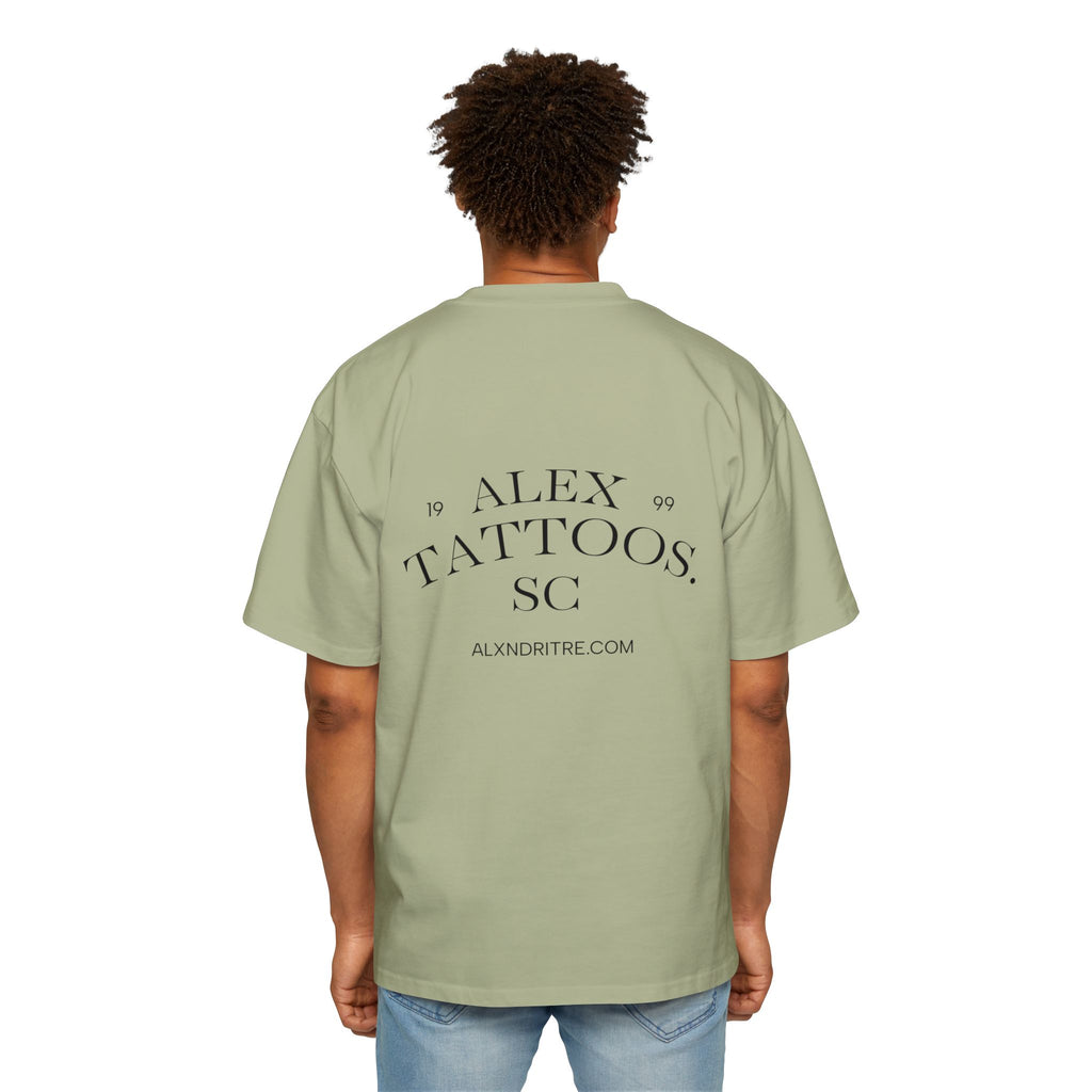 Tiger Tattoo Shop Tee — "Bad Ass Tattoos" AlexTattoos.SC Graphic T-Shirt