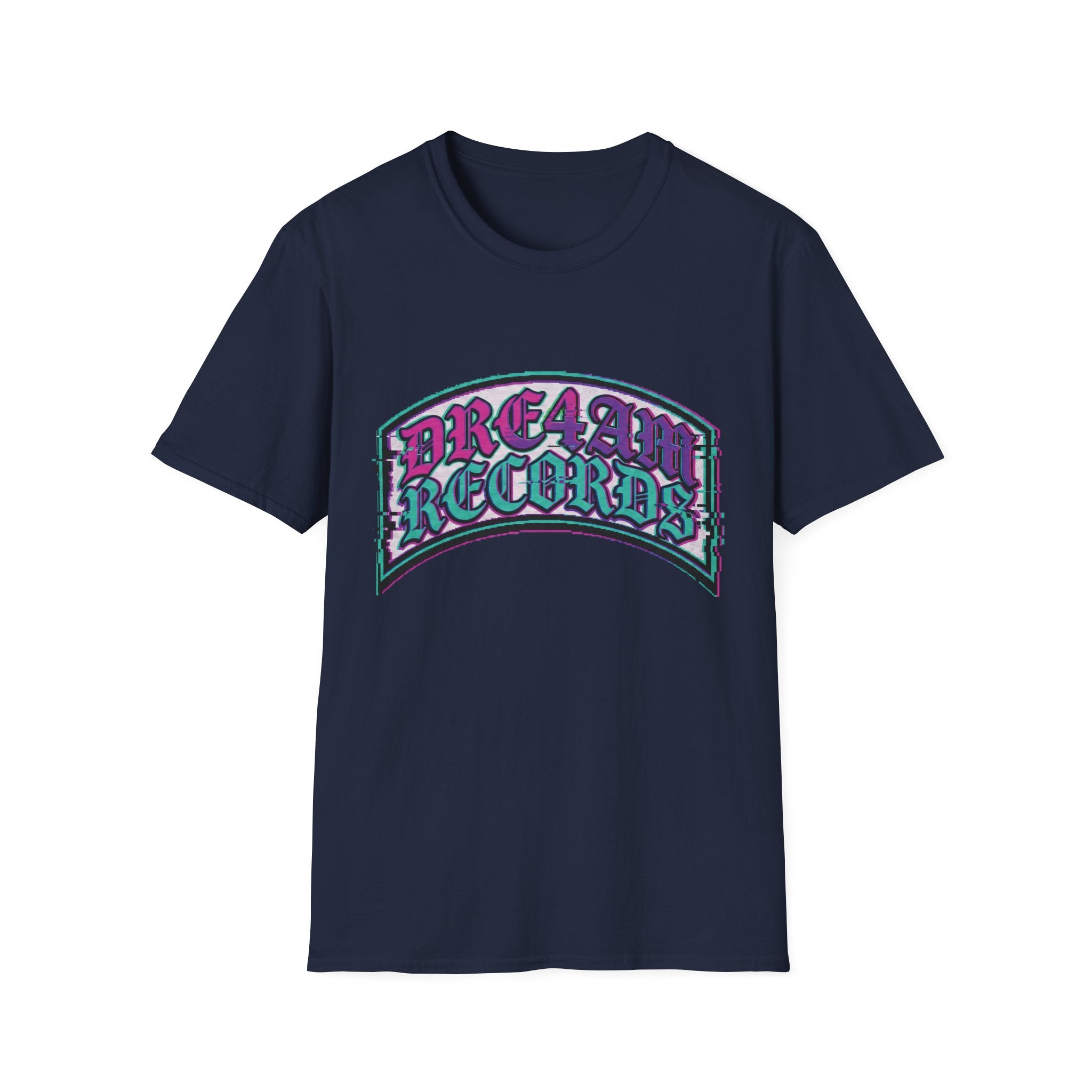 Dream Records Graphic T-Shirt — Retro Gothic Band Logo Tee
