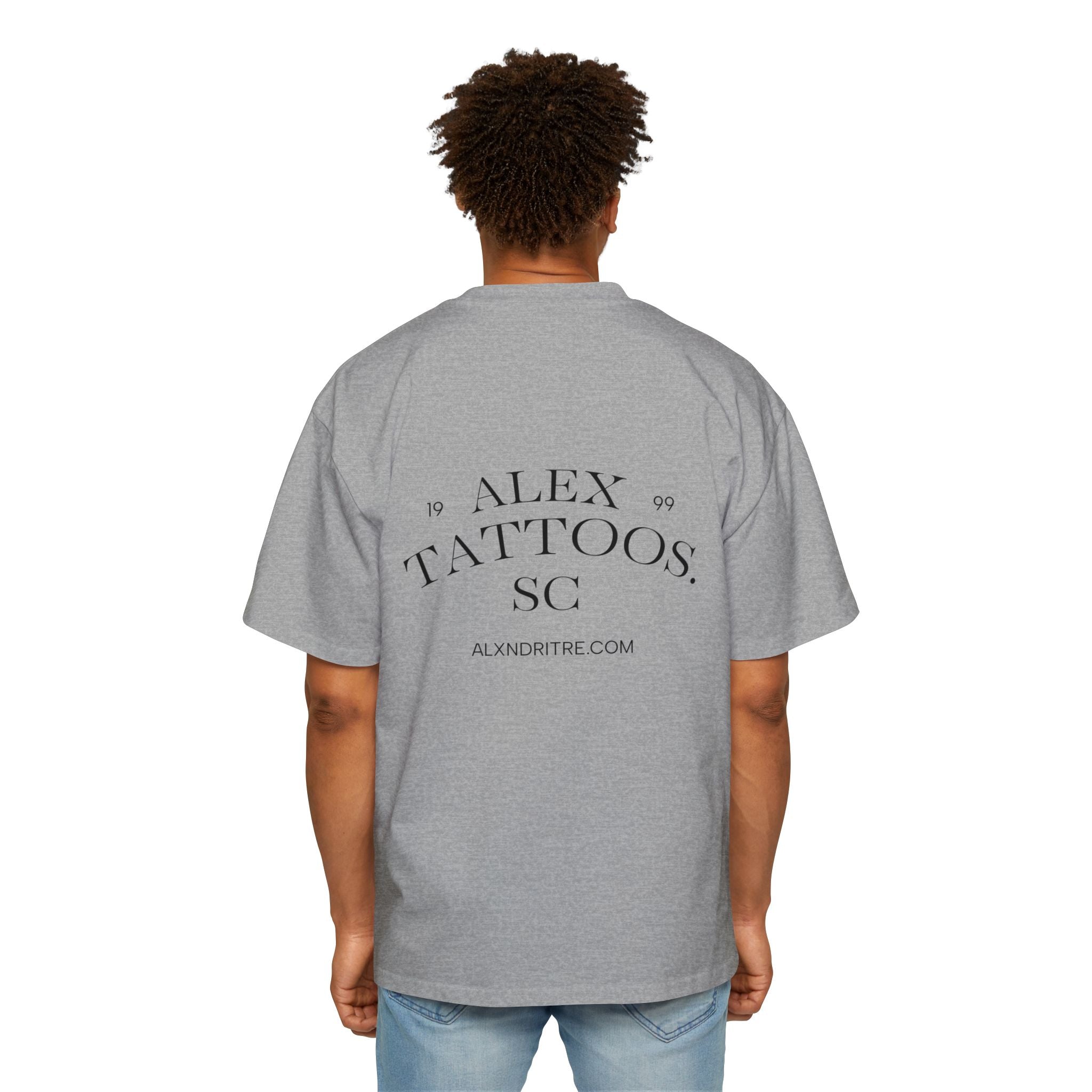 Tiger Tattoo Shop Tee — "Bad Ass Tattoos" AlexTattoos.SC Graphic T-Shirt