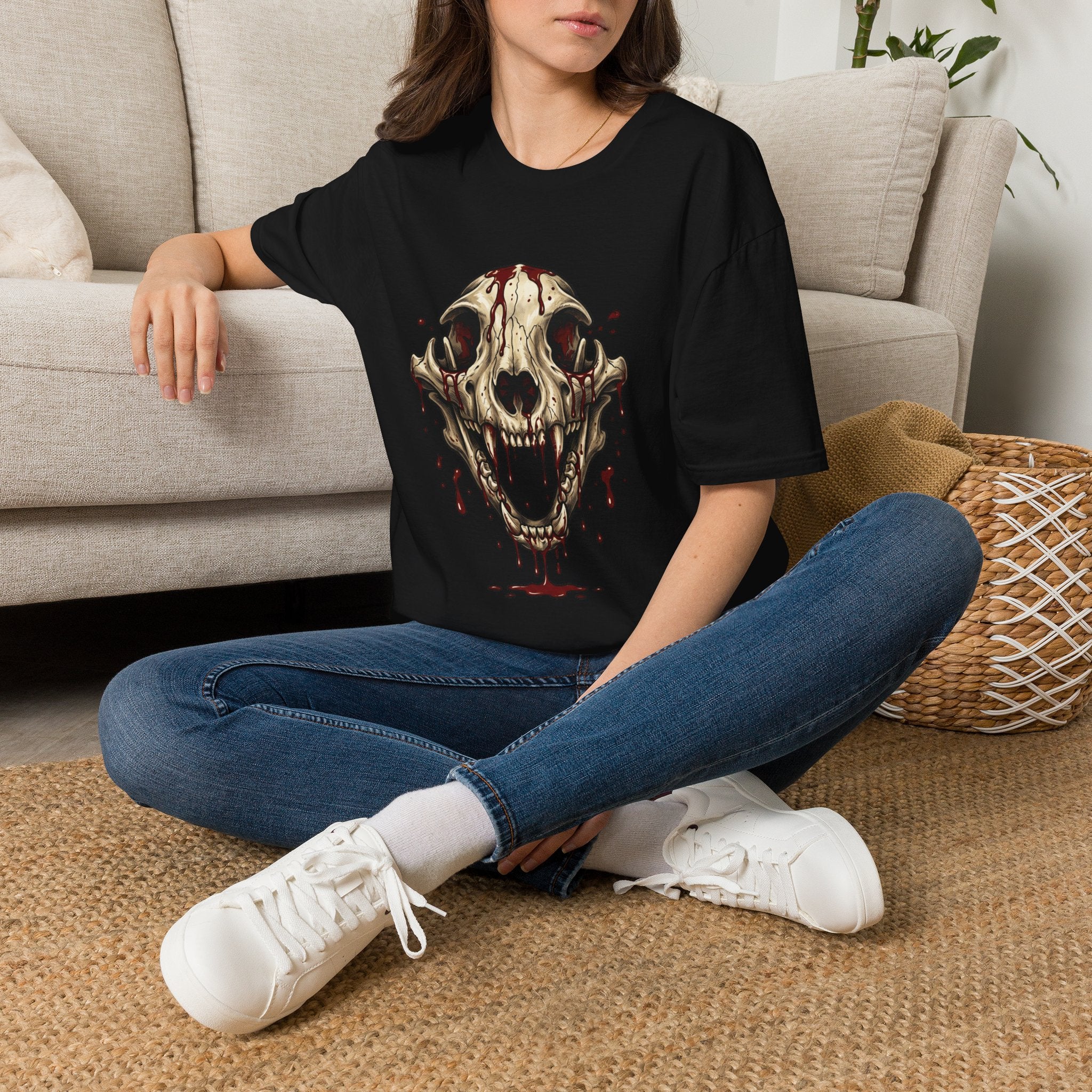 TIGER SKULL TSHIRT
