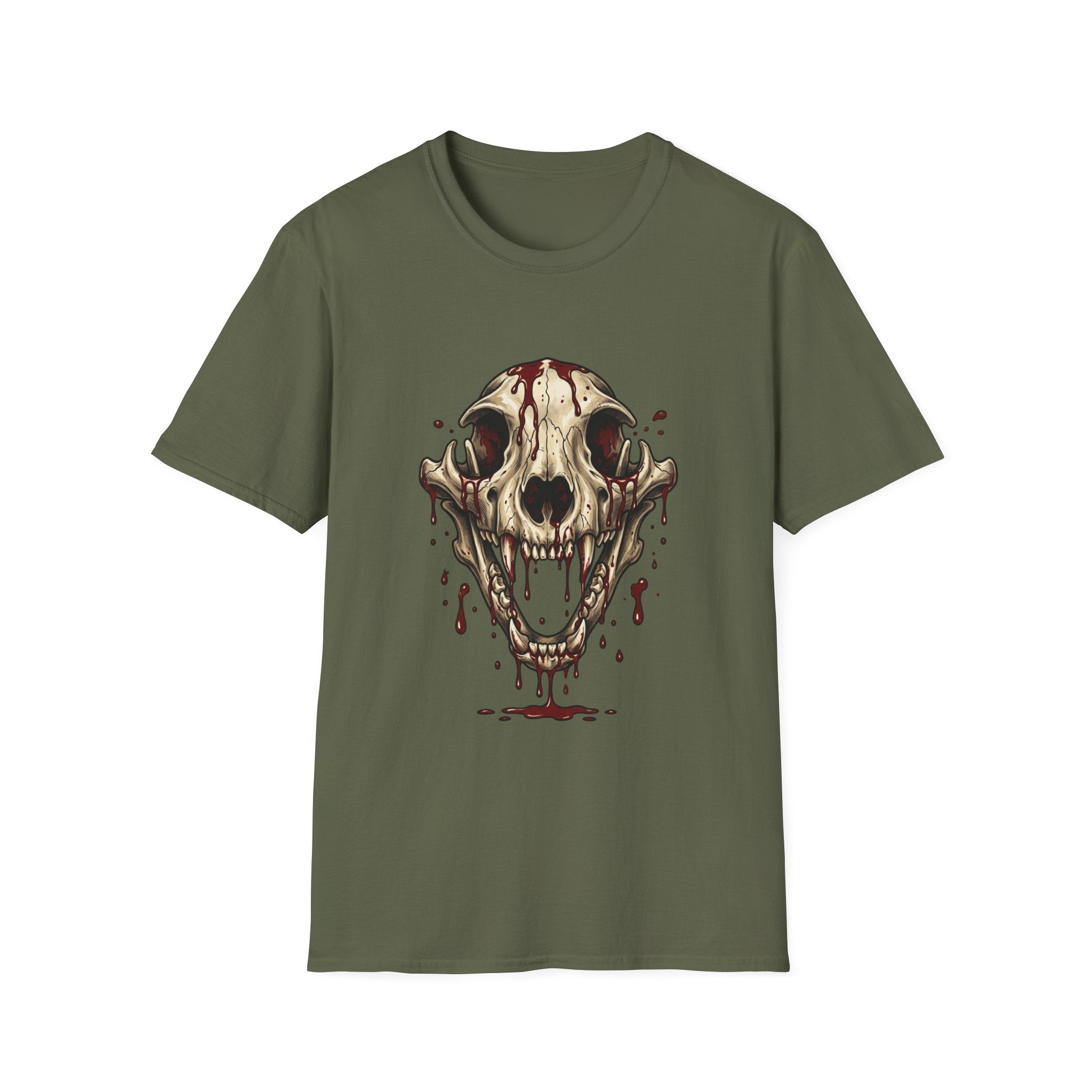 TIGER SKULL TSHIRT