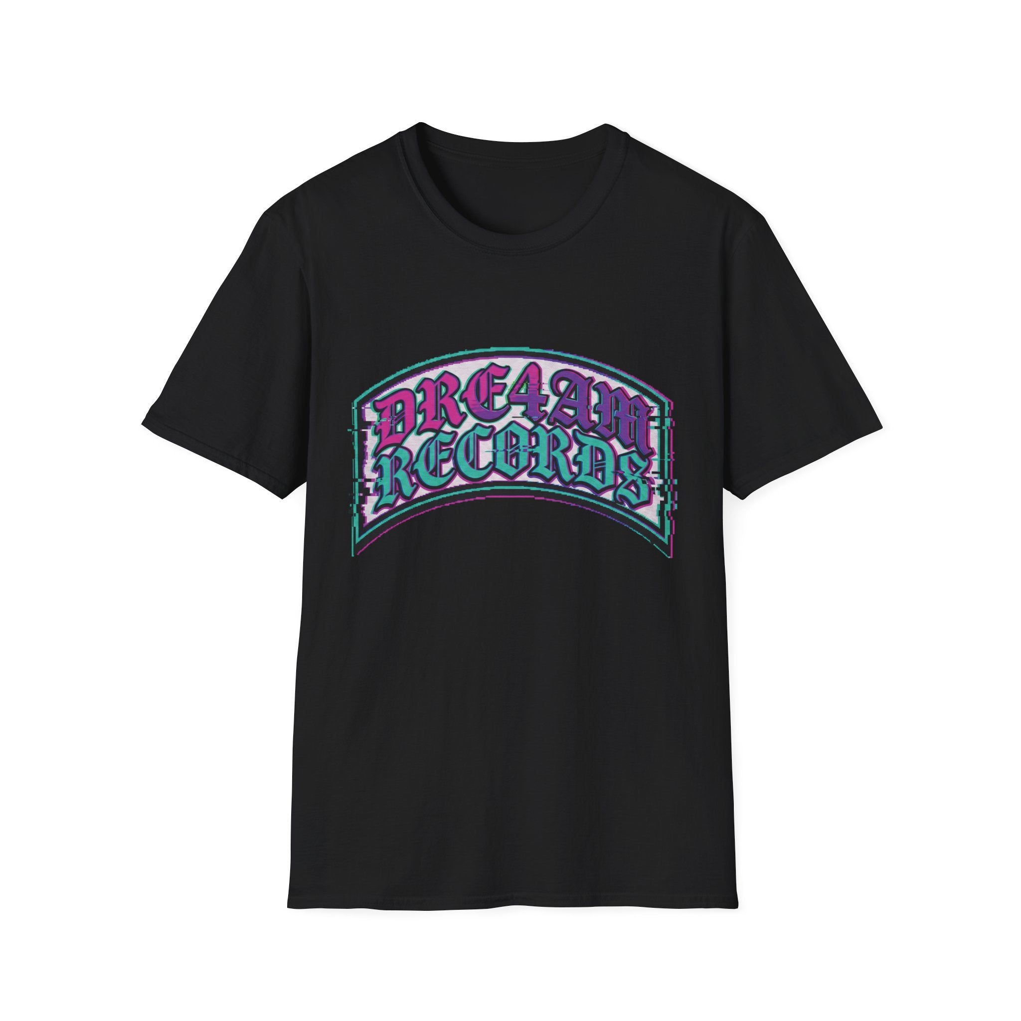 Dream Records Graphic T-Shirt — Retro Gothic Band Logo Tee