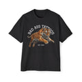 Tiger Tattoo Shop Tee — "Bad Ass Tattoos" AlexTattoos.SC Graphic T-Shirt