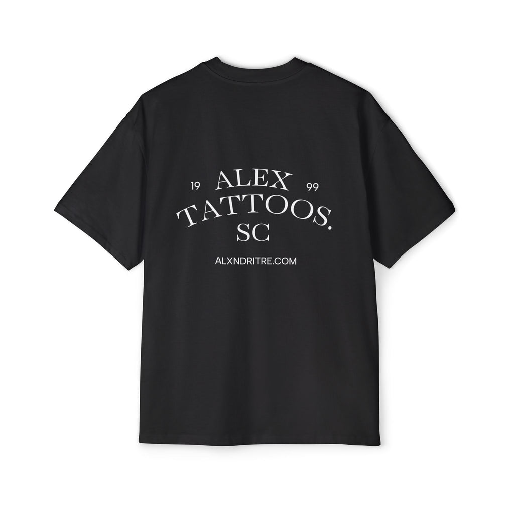 Tiger Tattoo Shop Tee — "Bad Ass Tattoos" AlexTattoos.SC Graphic T-Shirt