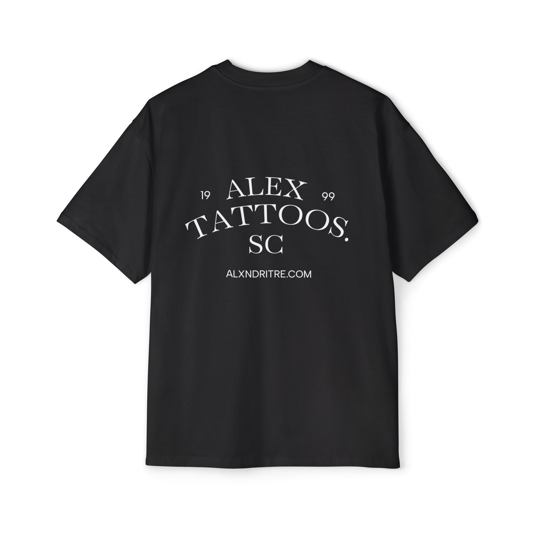 Tiger Tattoo Shop Tee — "Bad Ass Tattoos" AlexTattoos.SC Graphic T-Shirt